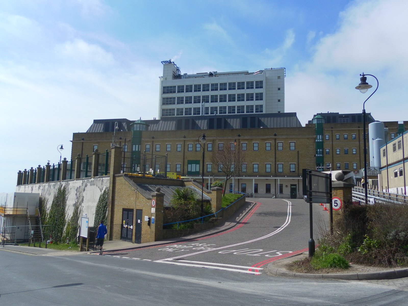 Royal Sussex County Hospital Accident and Emergency department in Brighton, photographed in 2013