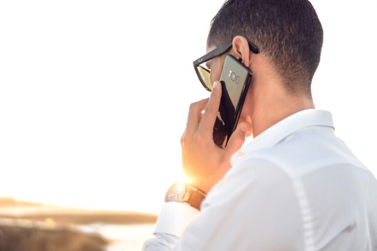 Illustrative photo of a person using a smartphone for Sussex Police scam call warning