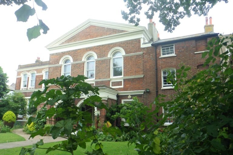 Archive photograph of Friends Meeting House in Brighton, venue for ADHD Aware’s in-person adult peer-support sessions.