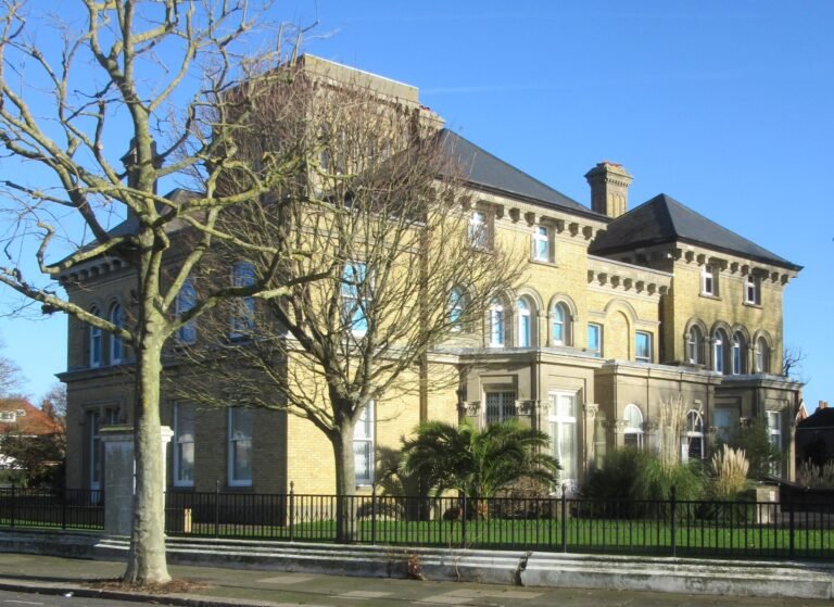 Exterior of Hove Museum of Creativity on New Church Road in Hove