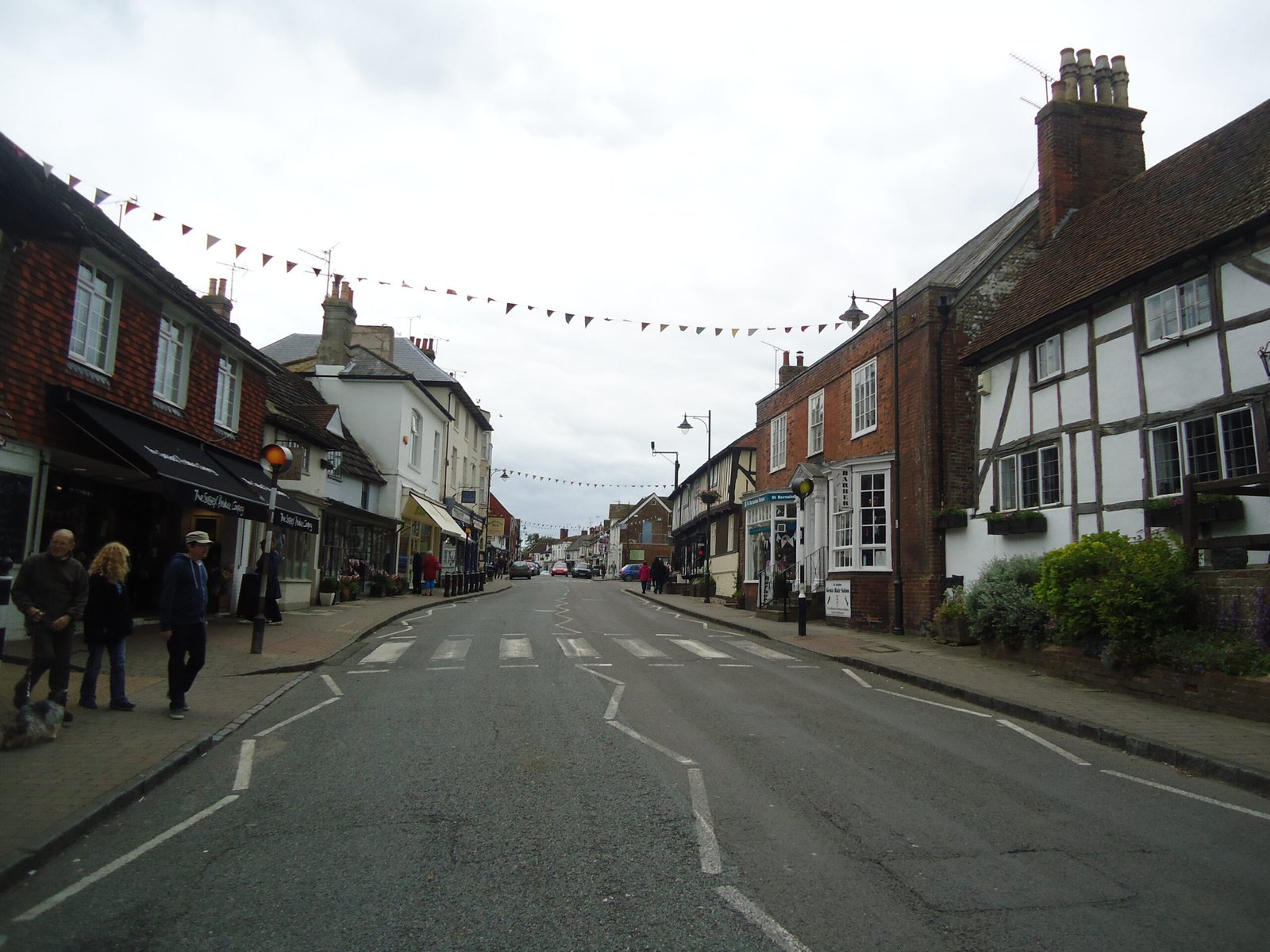 Steyning High Street in an archive photograph taken on 4 June 2012, not the October 2026 roadworks.